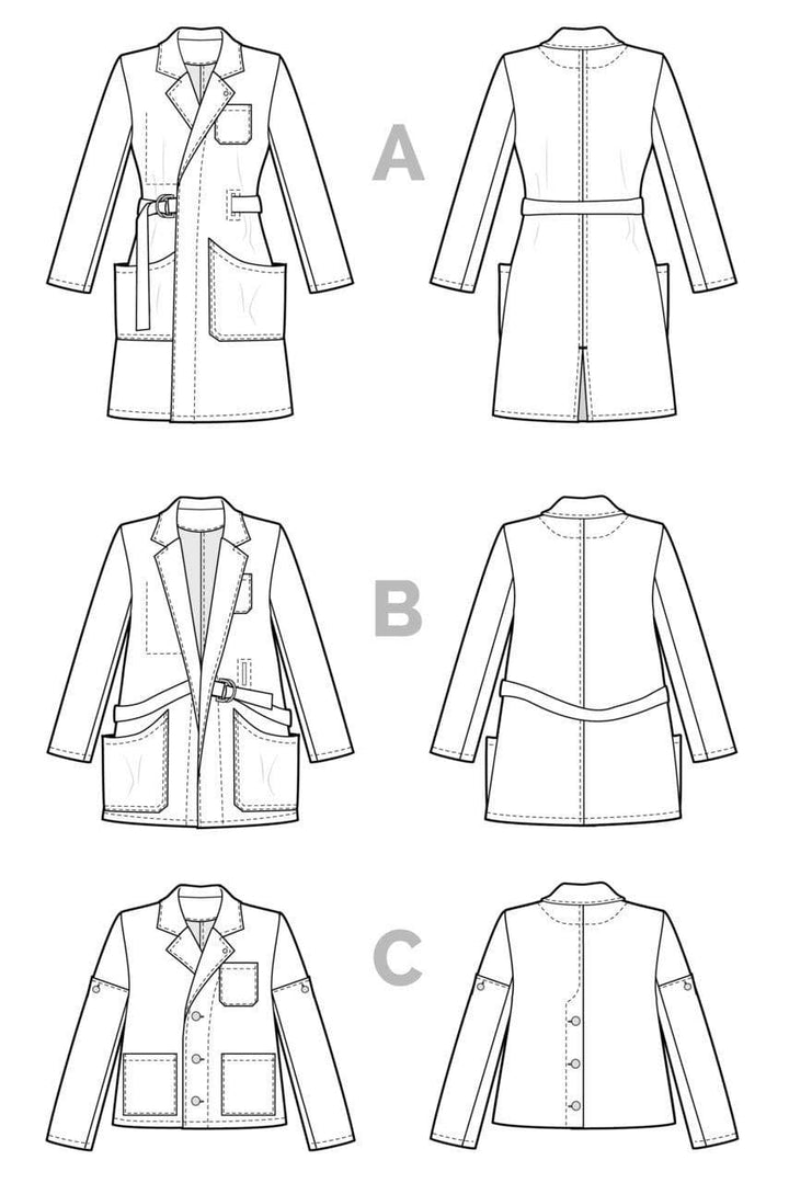 Sienna Makers Jacket, Closet Case Patterns