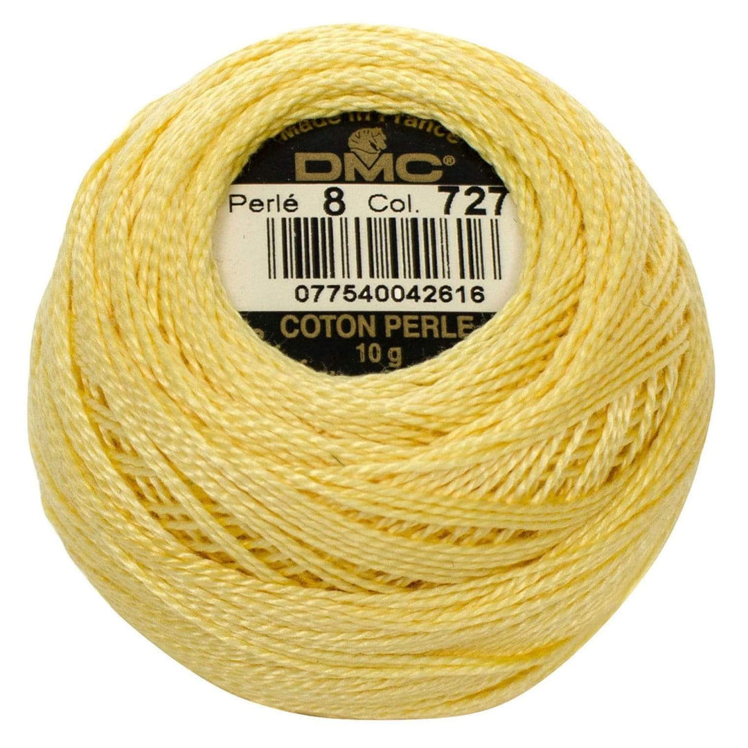 DMC 676 Pearl Cotton Thread Size 8 Light Old Gold 