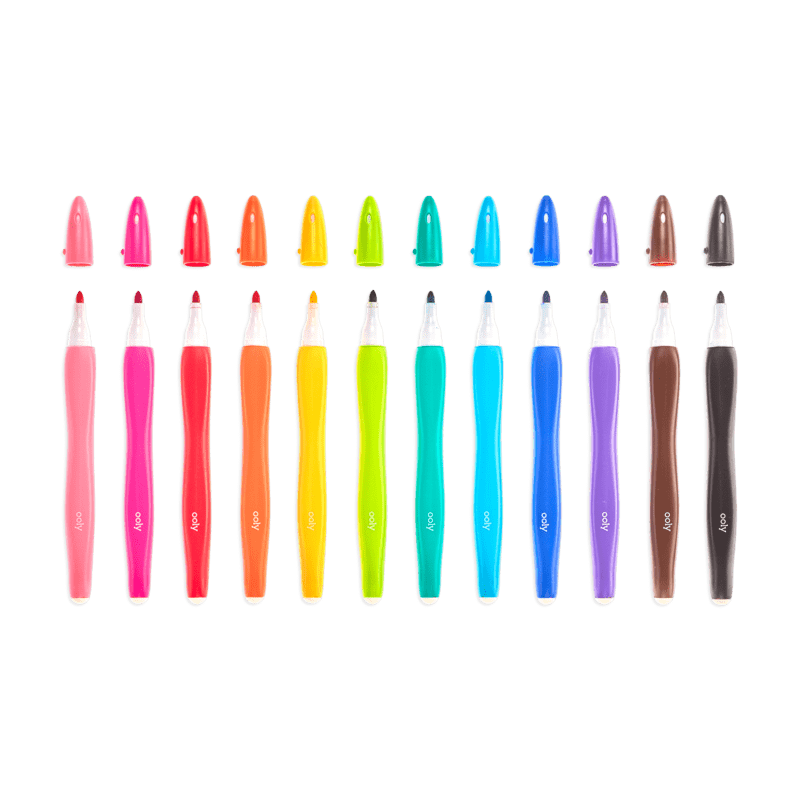 Smooth Hues Markers - Set of 12