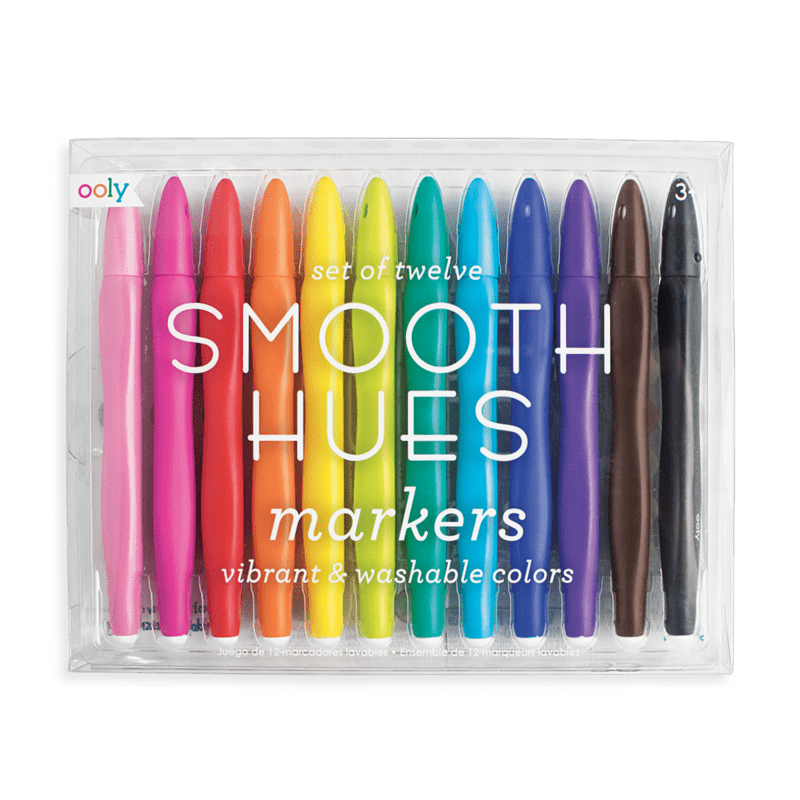Smooth Hues Markers - Set of 12