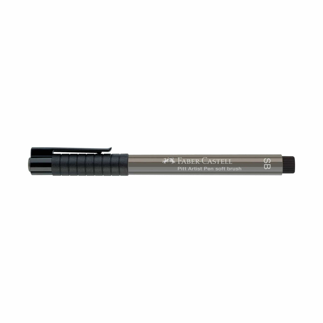 Soft Brush Pitt Artist Pen from Faber Castell - 233 Warm Grey IV