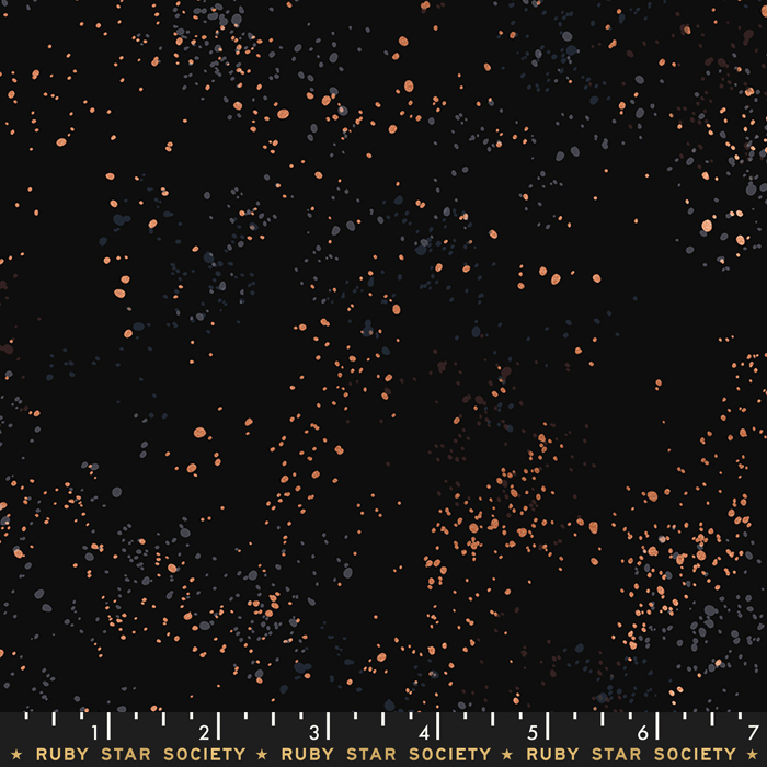 Speckled Metallic in Black by Rashida Colman-Hale