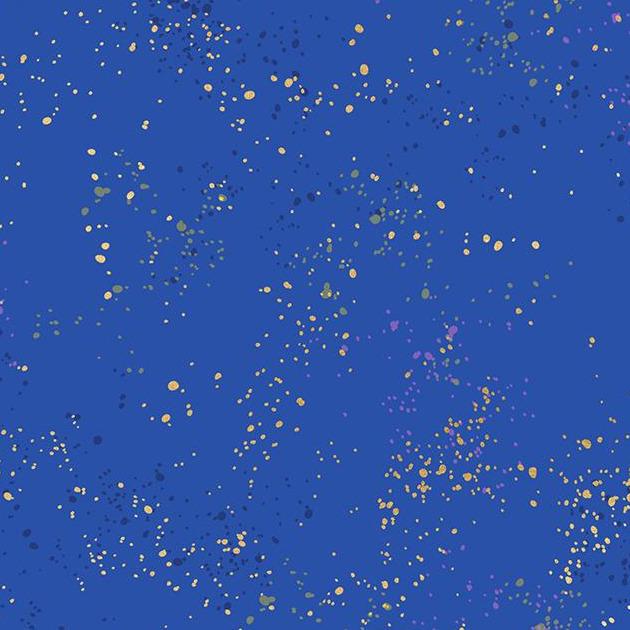 Speckled Metallic in Blue Ribbon by Rashida Colman-Hale