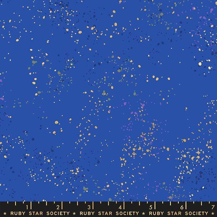 Speckled Metallic in Blue Ribbon by Rashida Colman-Hale