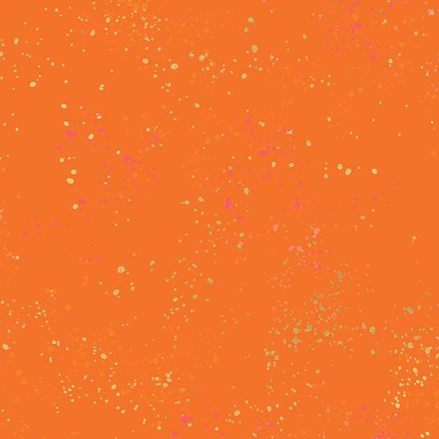 Speckled Metallic in Burnt Orange by Rashida Colman-Hale
