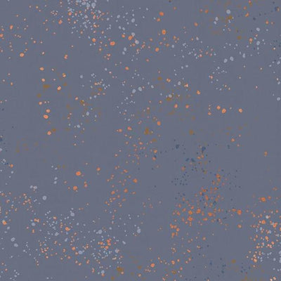 Speckled Metallic in Denim by Rashida Colman-Hale