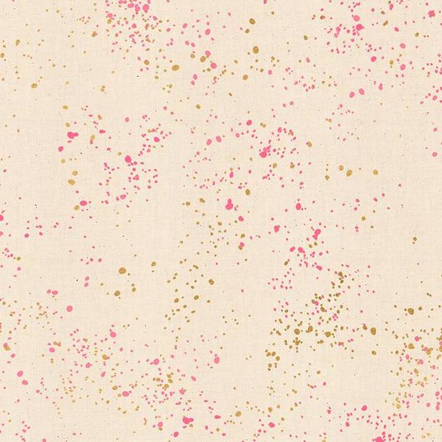 Speckled Metallic in Neon Pink by Rashida Colman-Hale