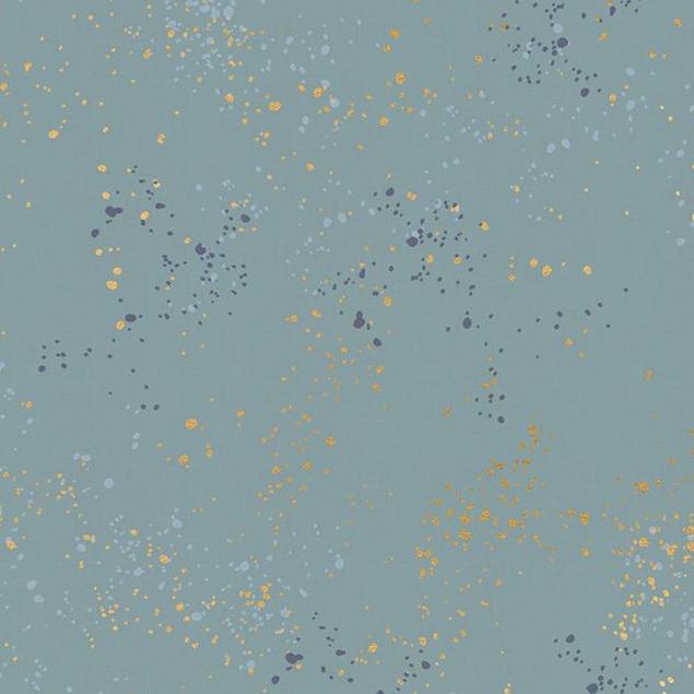 Speckled Metallic in Soft Blue by Rashida Colman-Hale