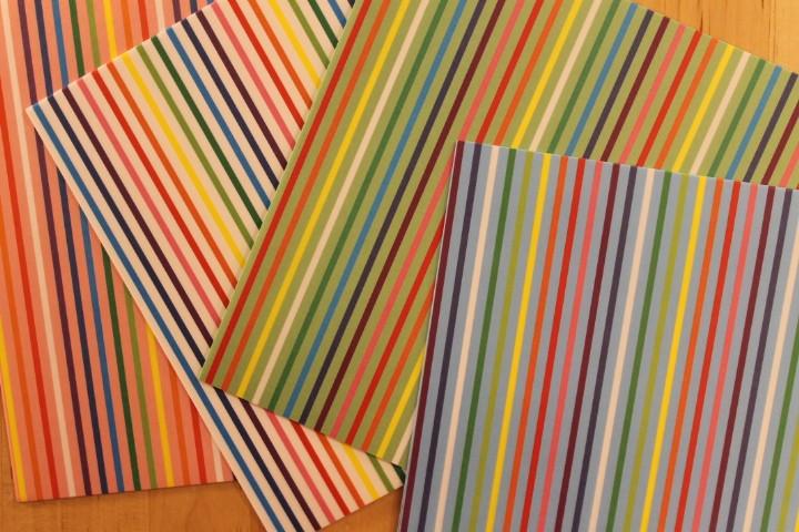 Striped Origami Paper