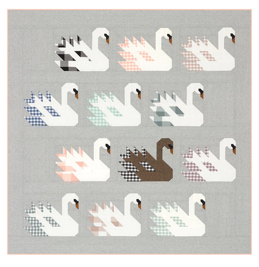 Swan Island, Elizabeth Hartman, Quilt Pattern