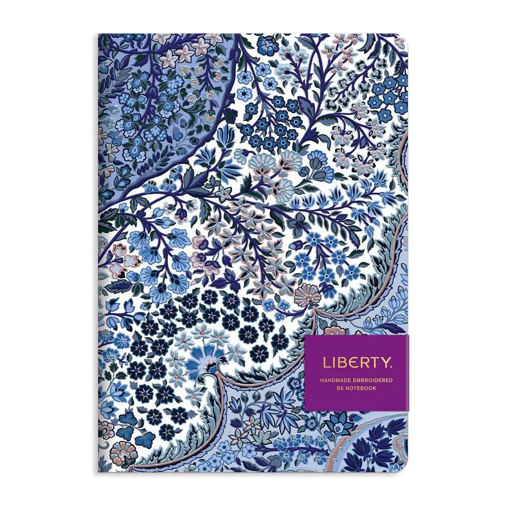 Tanjore Gardens B5 Handmade Embroidered Journal  - Liberty London