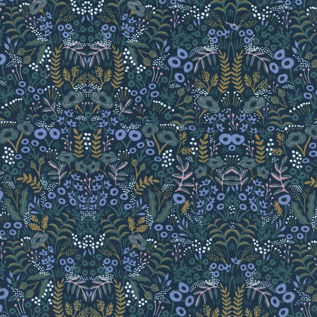 Tapestry in Navy ~ Menagerie by Rifle Paper Co.