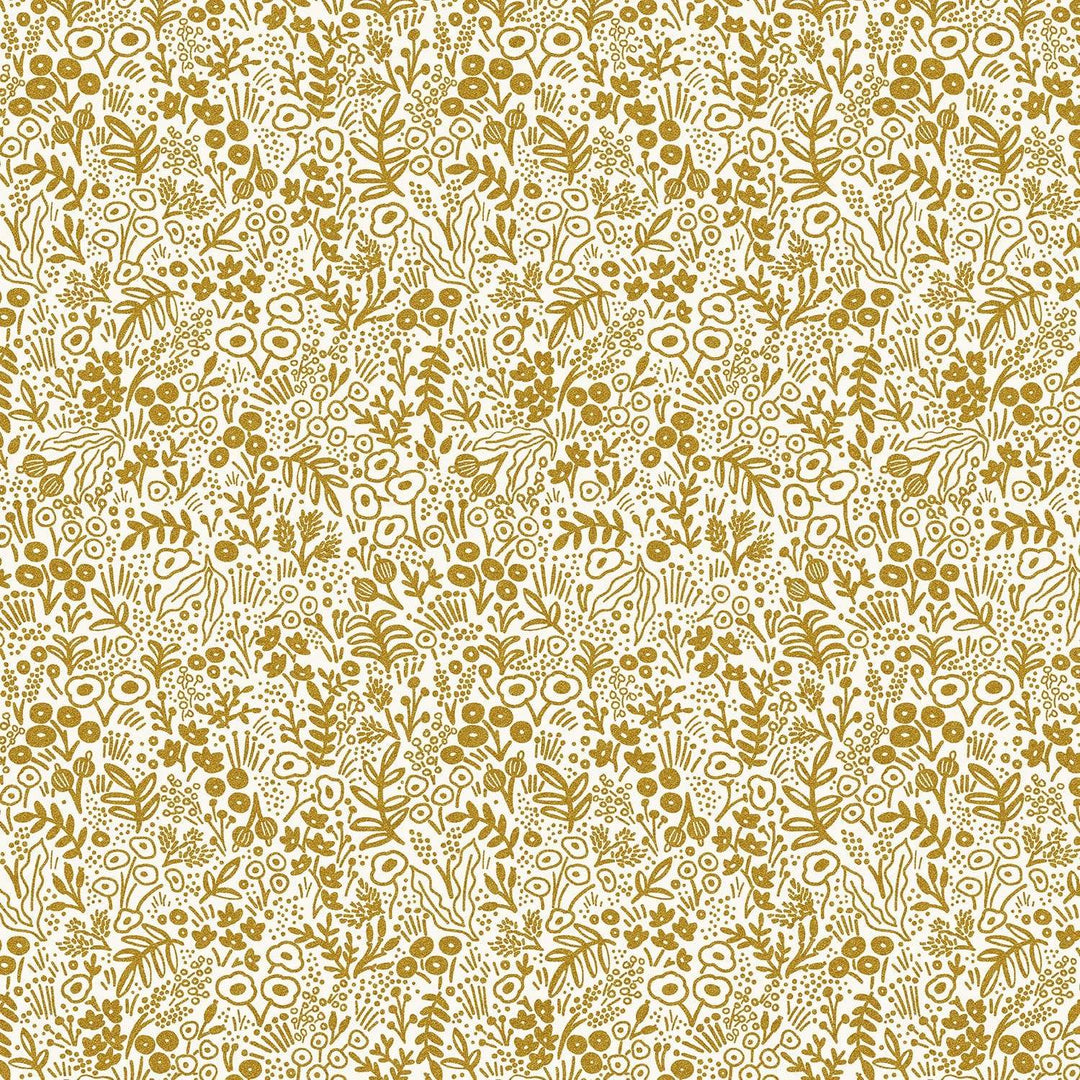 Tapestry Lace in Gold Metallic - Rifle Paper Co. Basics