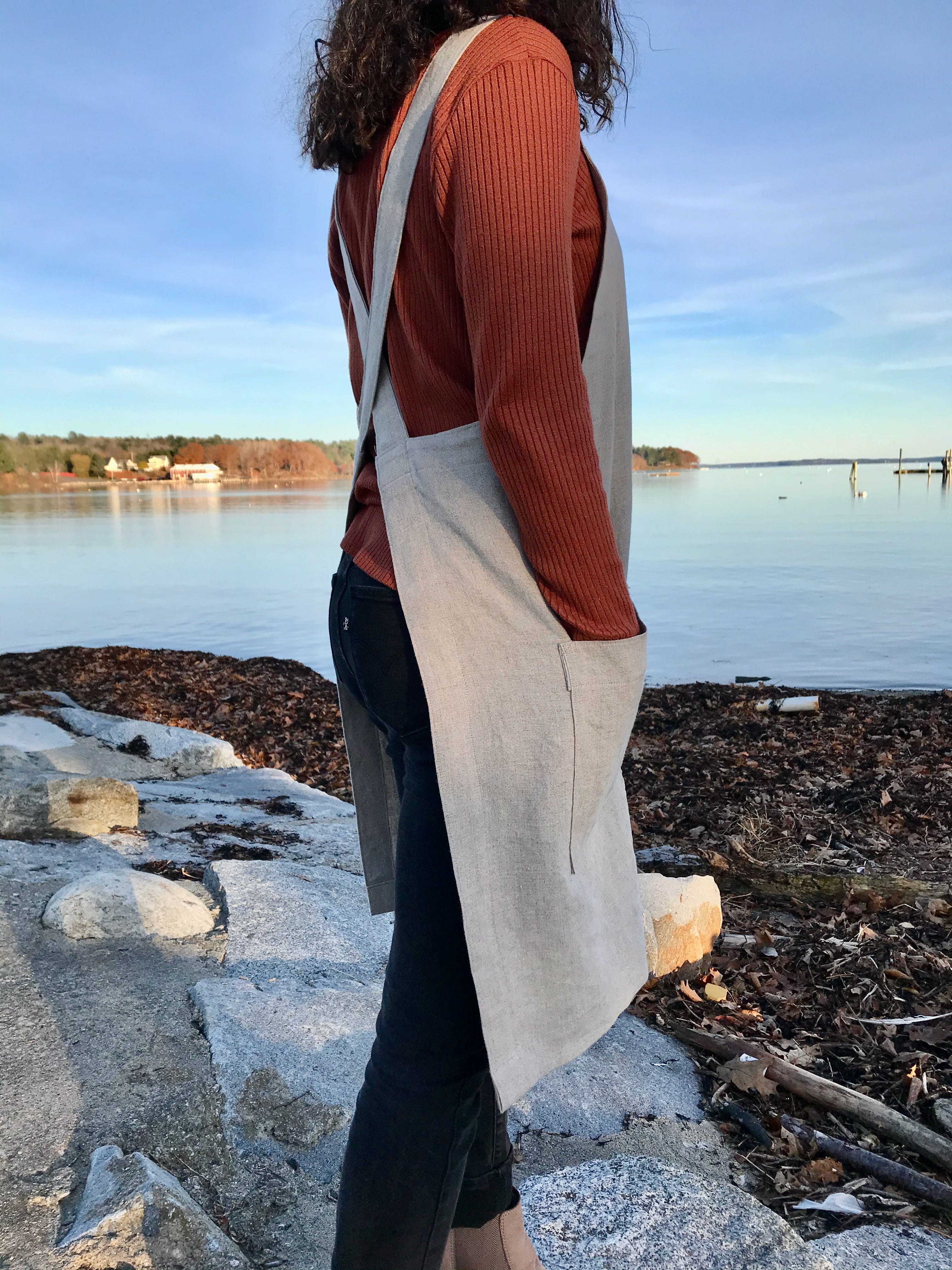 The Driftwood Apron Pattern – Fiddlehead Artisan Supply