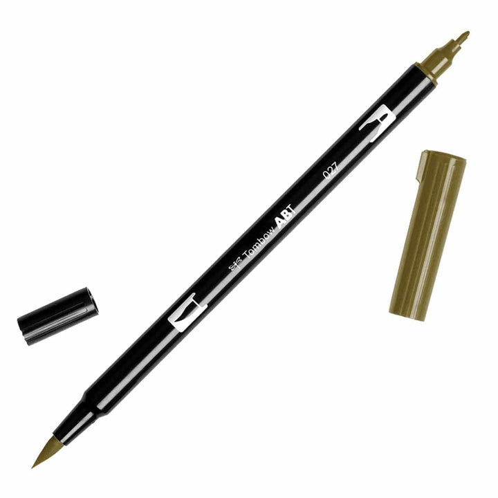 Tombow Dual Brush Pen - 027 Dark Ochre