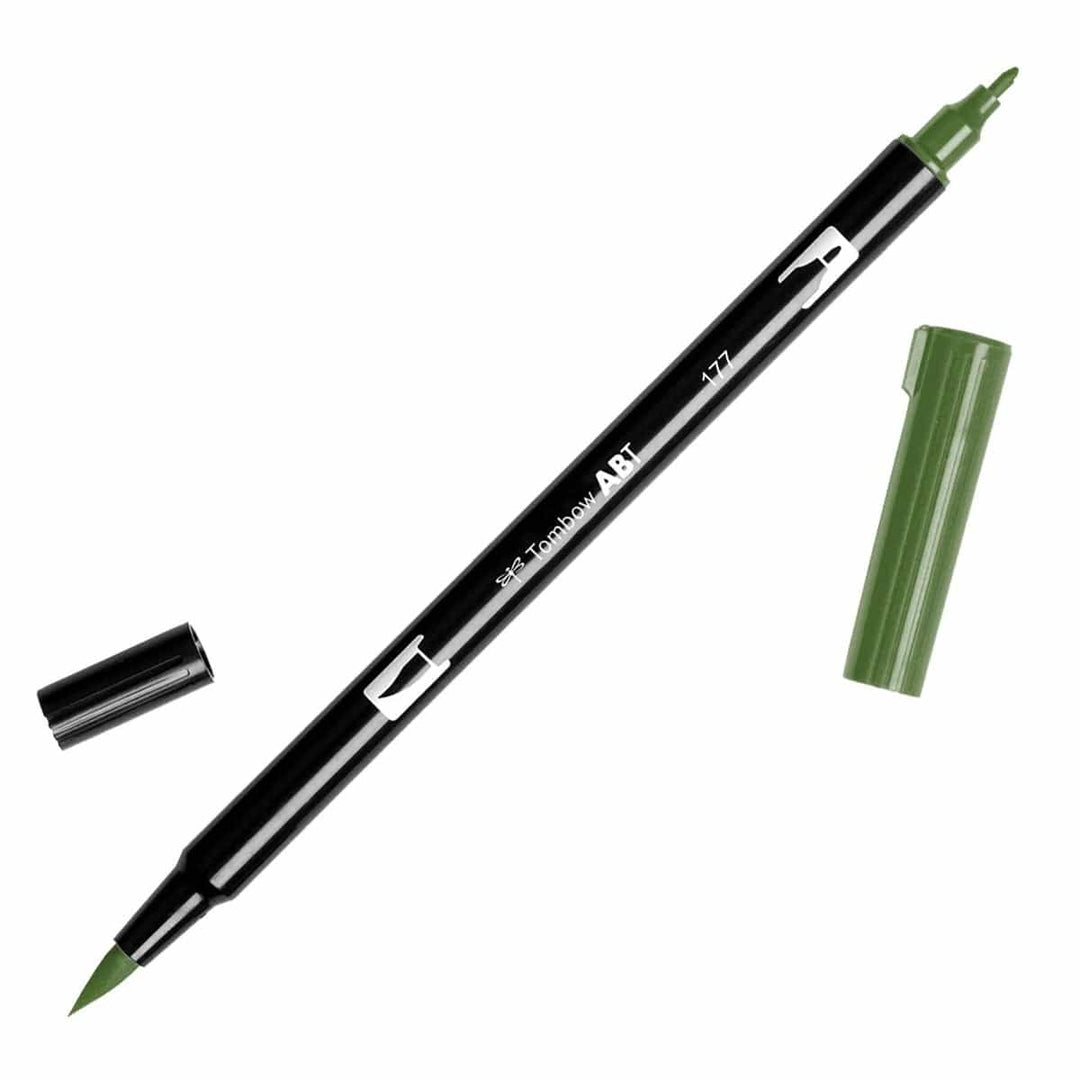 Tombow Dual Brush Pen - 177 Dark Jade