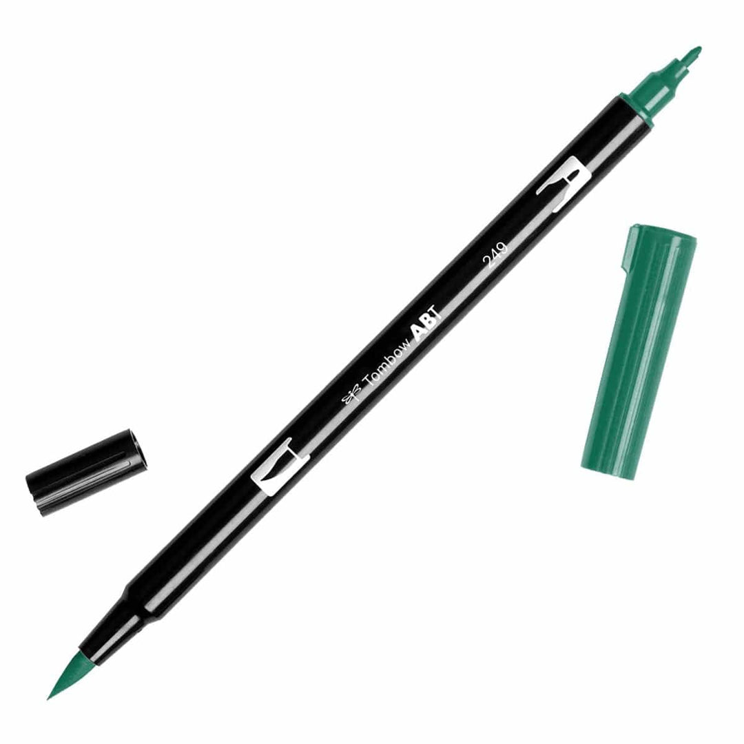 Tombow Dual Brush Pen - 249 Hunter Green