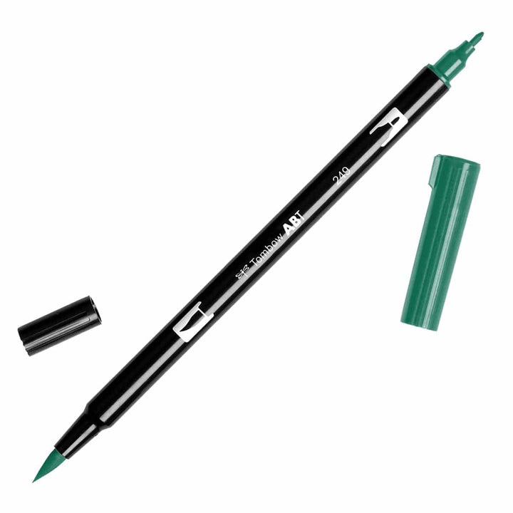 Tombow Dual Brush Pen - 249 Hunter Green