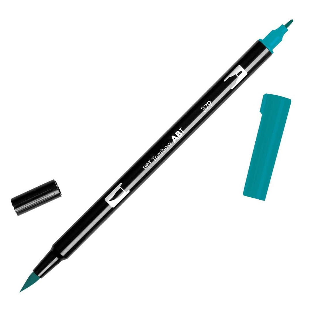 Tombow Dual Brush Pen - 379 Jade Green