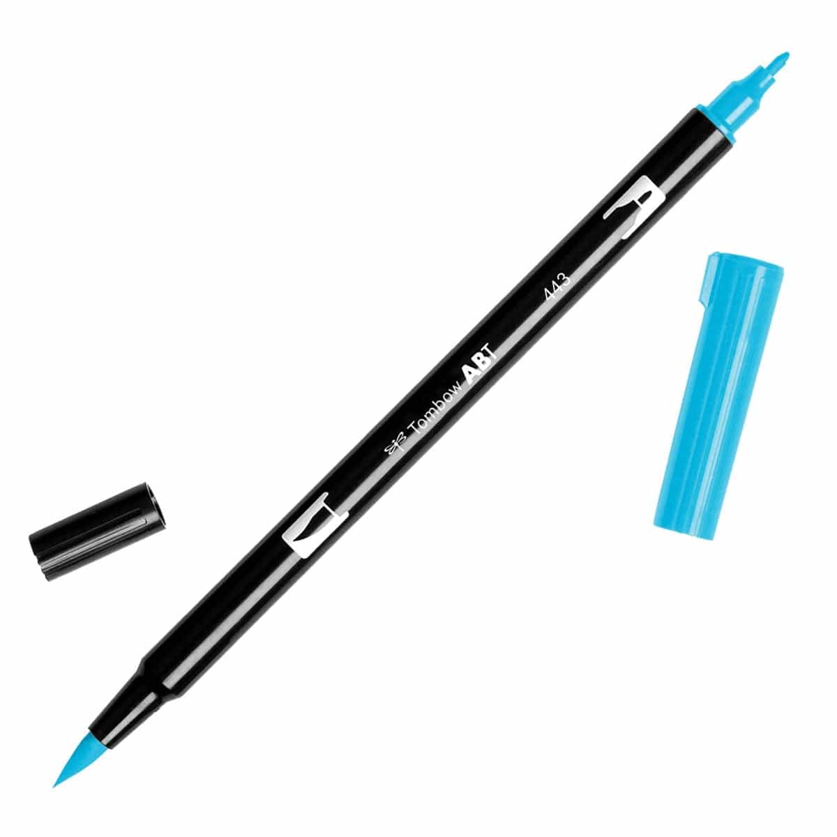 Tombow Dual Brush Pen - 443 Turquoise