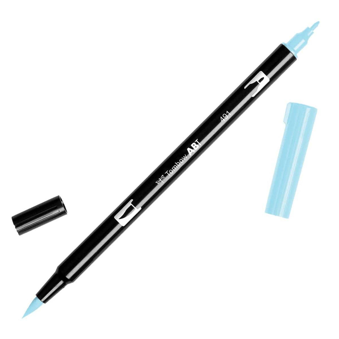 Tombow Dual Brush Pen - 491 Glacier Blue