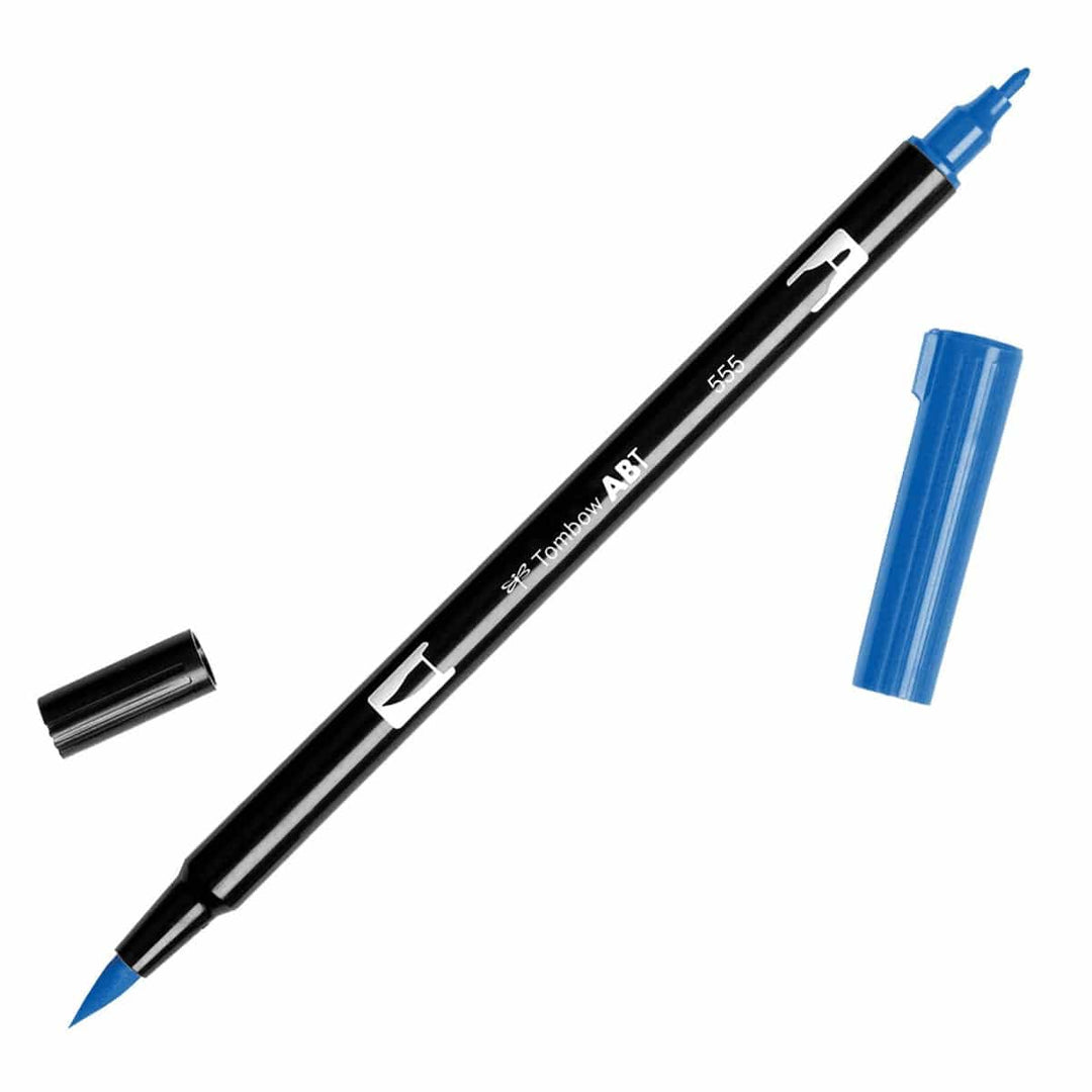 Tombow Dual Brush Pen - 555 Ultramarine