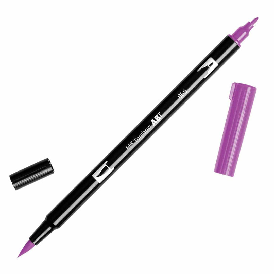 Tombow Dual Brush Pen - 665 Purple