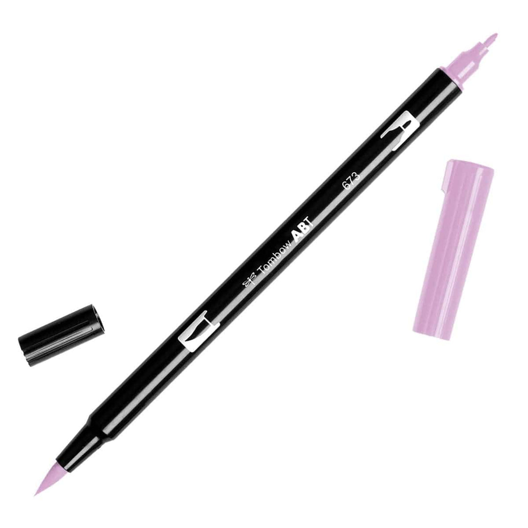 Tombow Dual Brush Pen - 673 Orchid