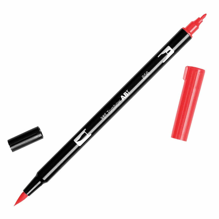 Tombow Dual Brush Pen - 856 Poppy Red