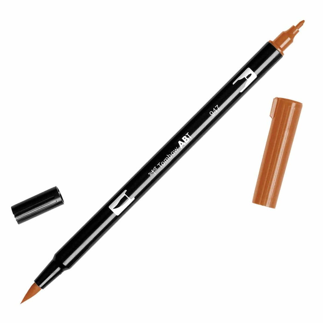 Tombow Dual Brush Pen - 947 Burnt Sienna