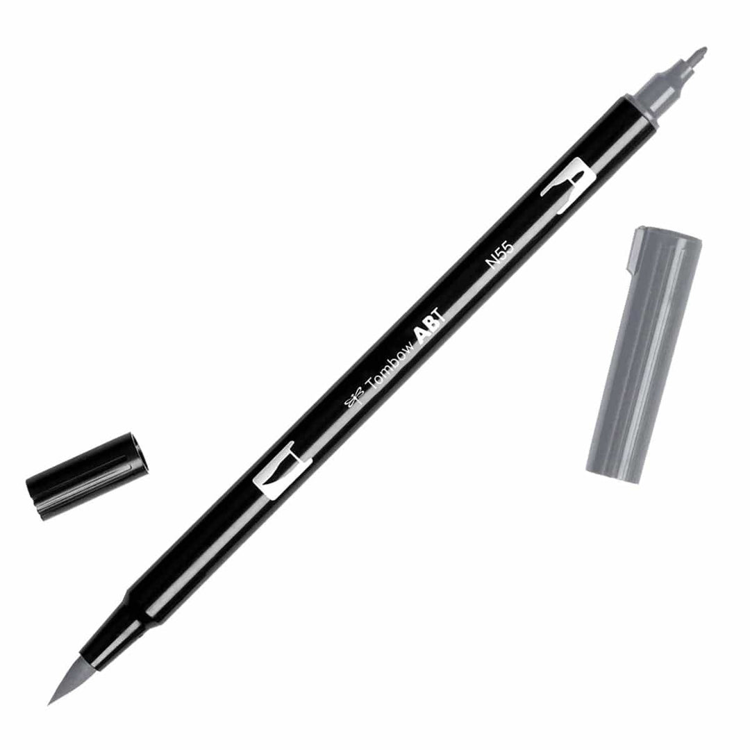 Tombow Dual Brush Pen - N55 Cool Gray 7