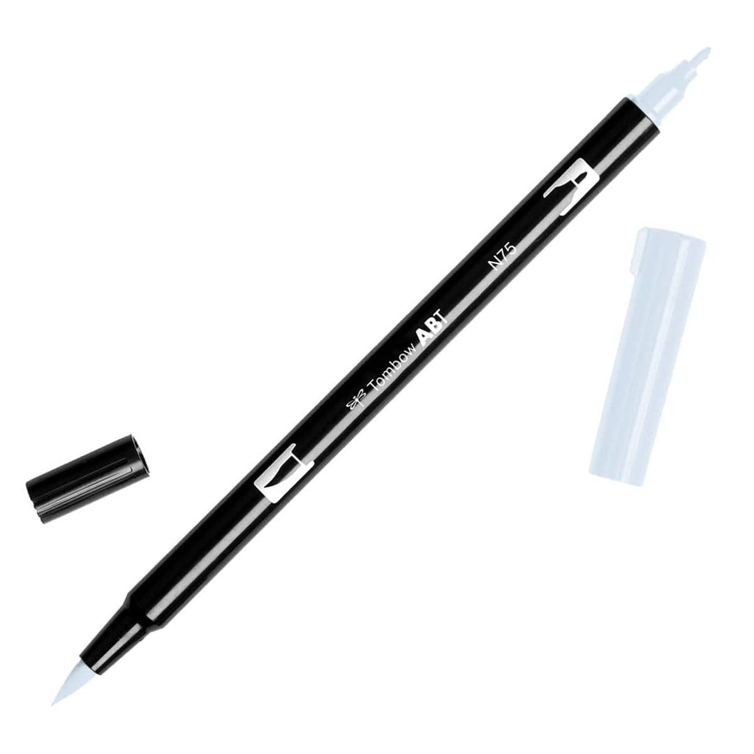 Tombow Dual Brush Pen - N75 Cool Gray 3