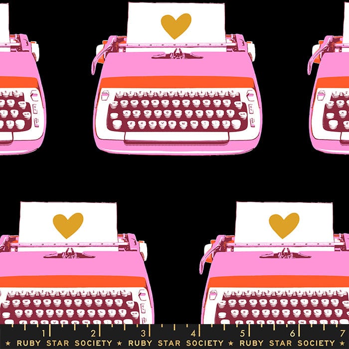 Typewriters in Black- Darlings 2 by Ruby Star Society