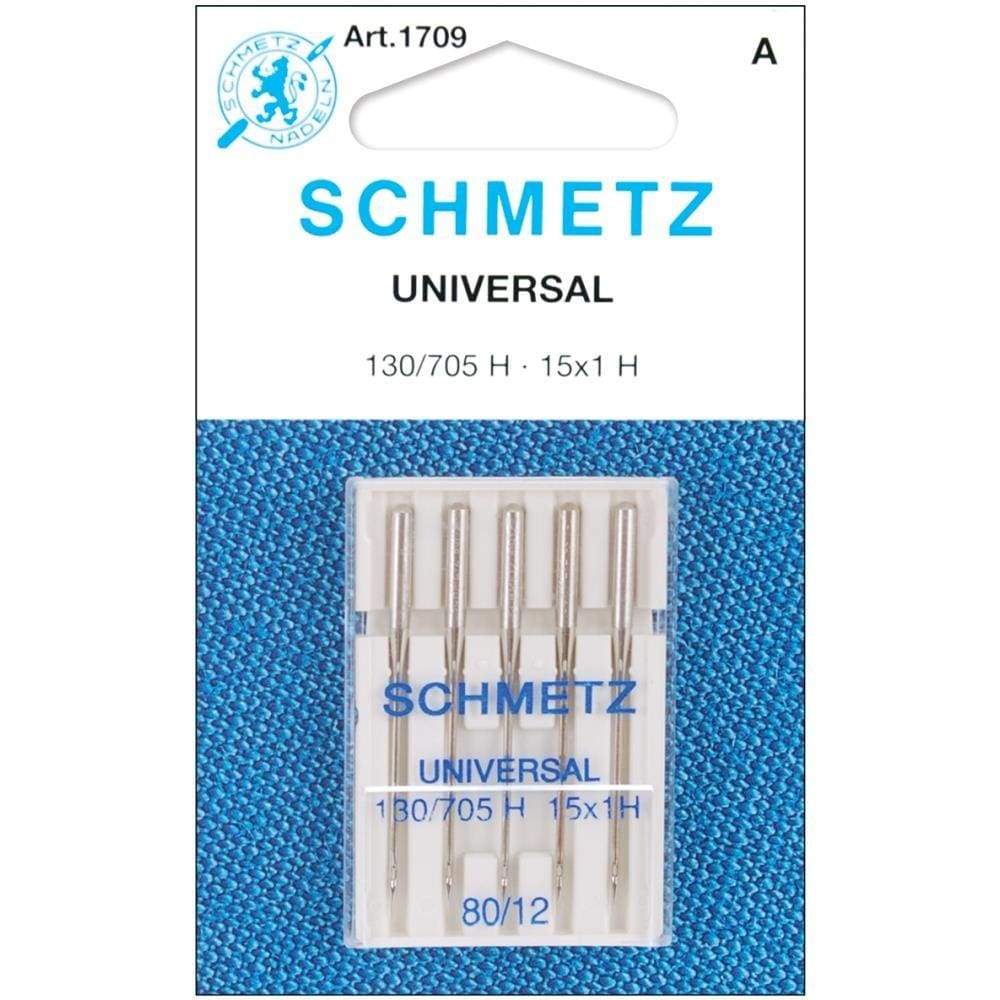 Universal 80/12 Sewing Machine Needles from Schmetz