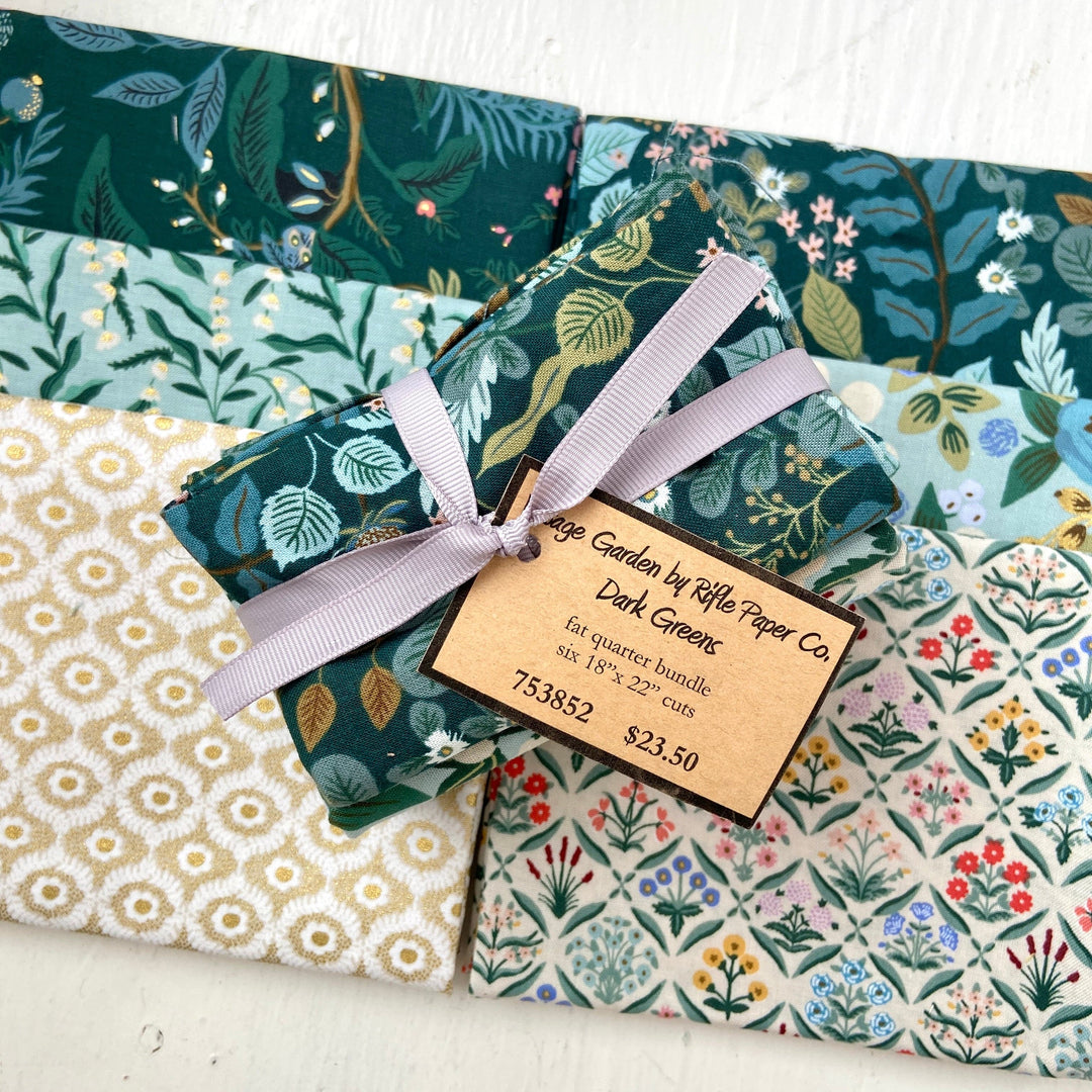 Rifle Paper Co- Curio Bundle - 25 Fat Quarters – Pearls and