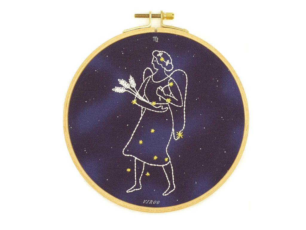 Virgo Embroidery Kit - Constellation Series from Kiriki