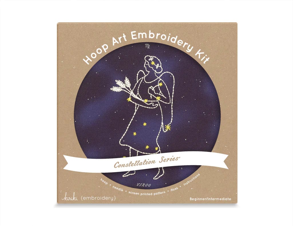 Virgo Embroidery Kit - Constellation Series from Kiriki