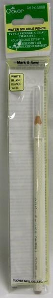 Water Soluble Pencil White, Clover