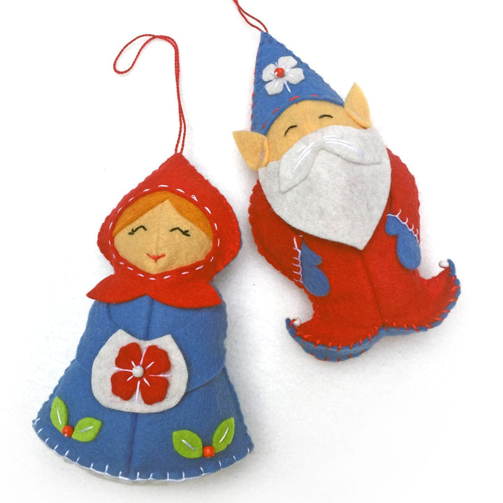 Whimsy Ornament Kit - Holiday Gnomes - Heidi Boyd