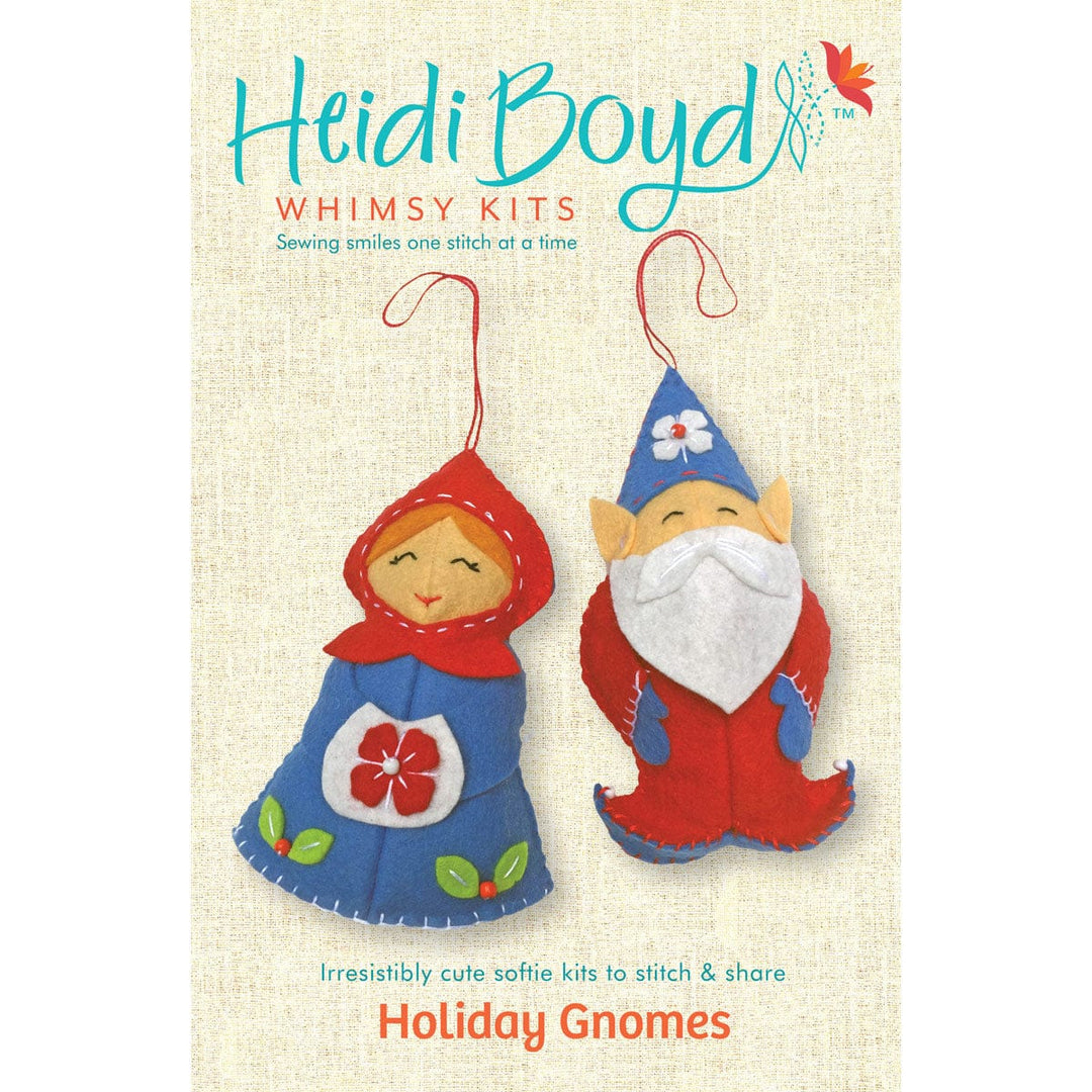 Whimsy Ornament Kit - Holiday Gnomes - Heidi Boyd