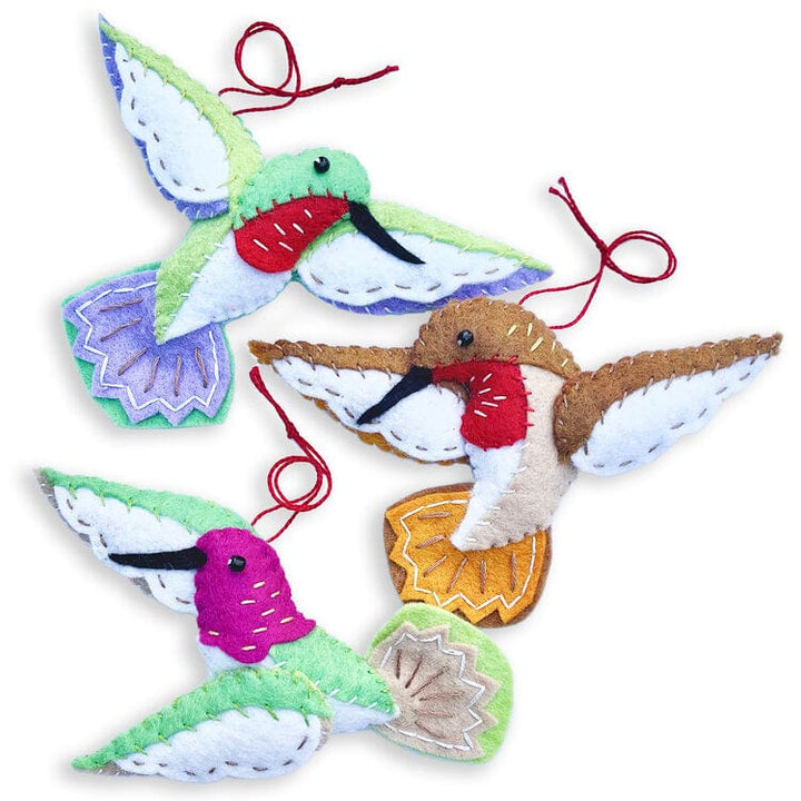 Whimsy Ornament Kit - Hummingbirds  - Heidi Boyd