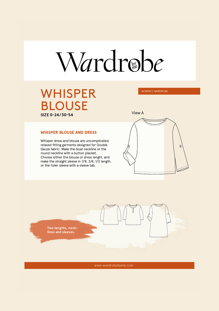 Whisper Blouse - Wardrobe by Me