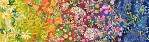 Wildflowers in Rainbow - Wild Blossoms - MODA