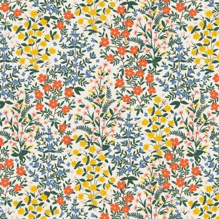 Wildwood Garden - Cream Cotton Fabric ~ Camont Collection by Rifle Paper Co.