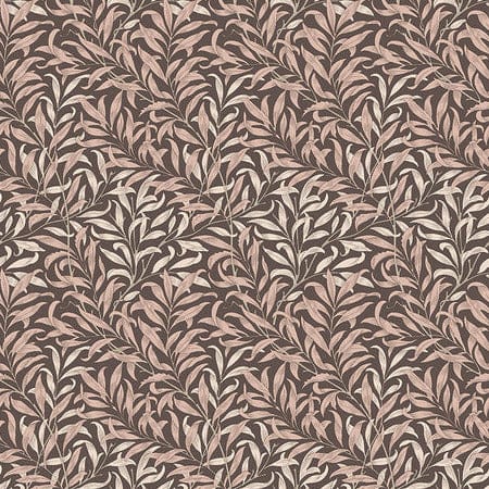 Willow Boughs in Chocolate - Thameside Collection - Morris & Company for Freespirit