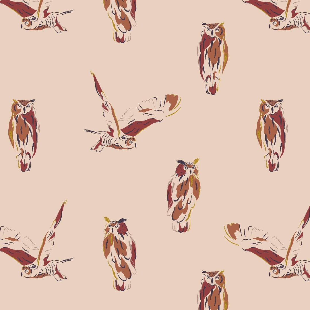 Wise Owl in Metallic Blush - Magic of Yosemite Collection - RJR