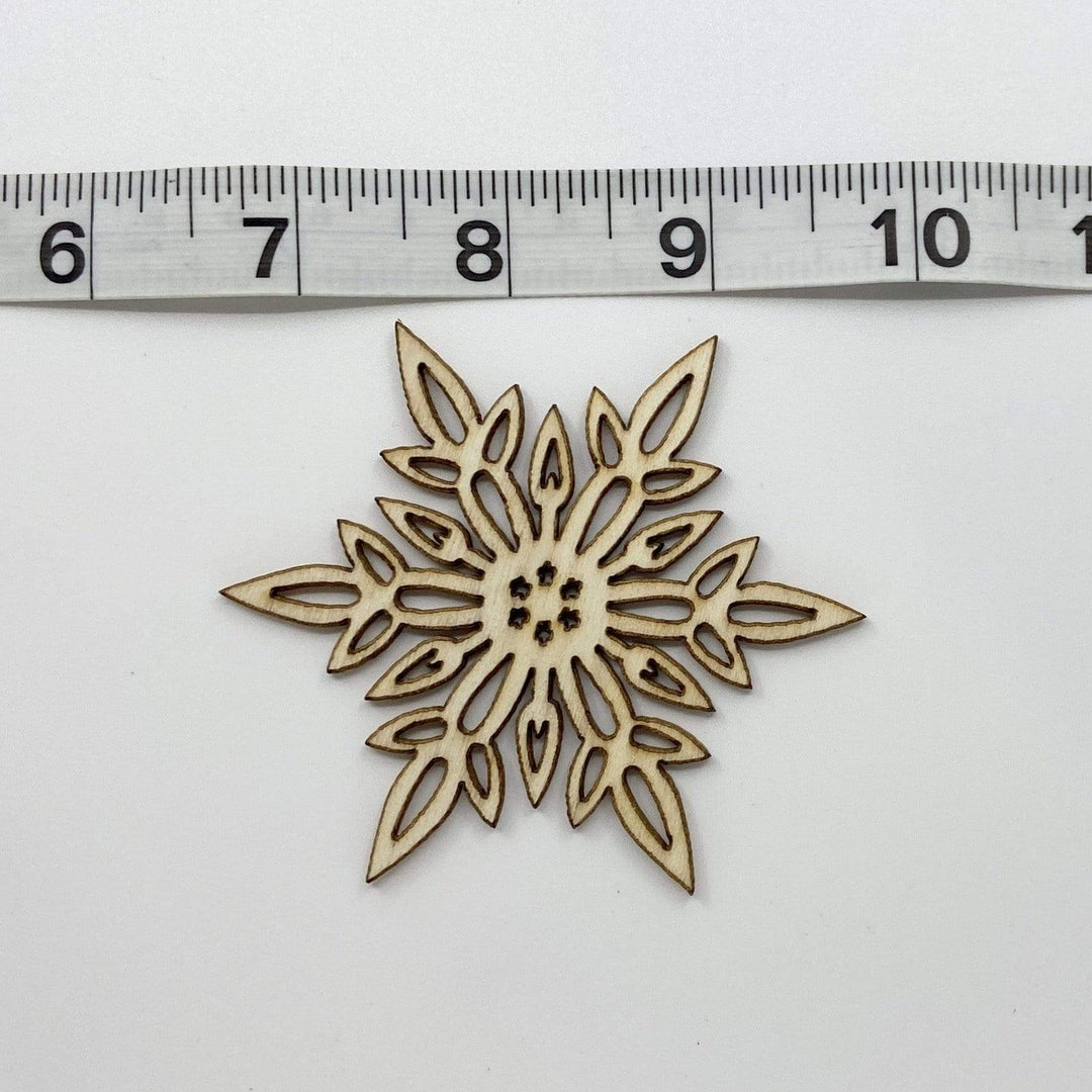 Wooden Snowflake Ornament ~ Style 1