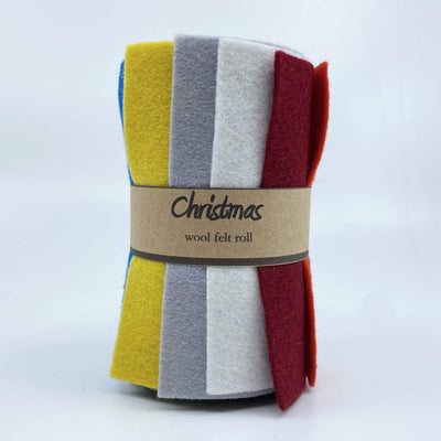 Wool Felt Roll ~ Christmas