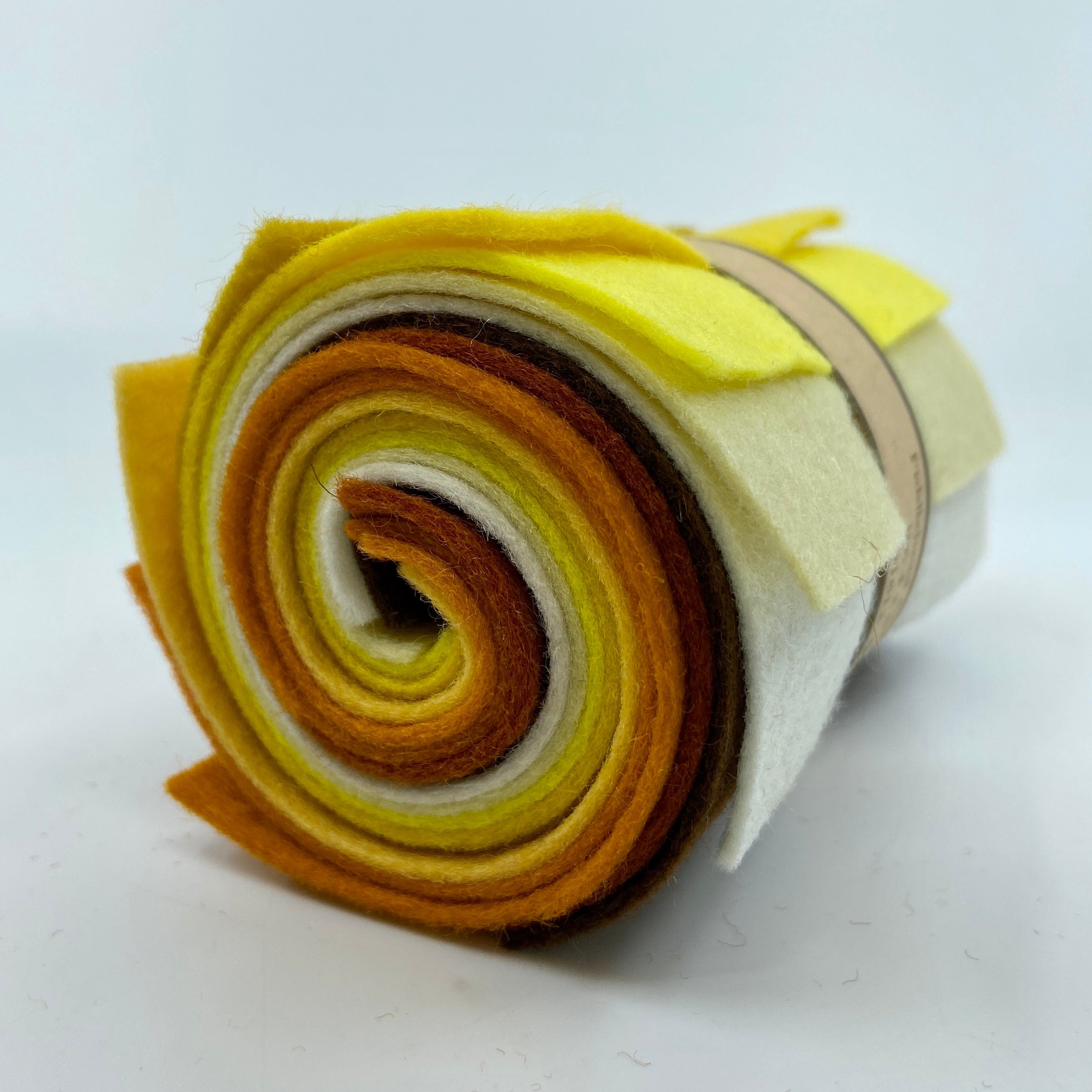 Small Wool Felt Roll Honey Fiddlehead Artisan Supply