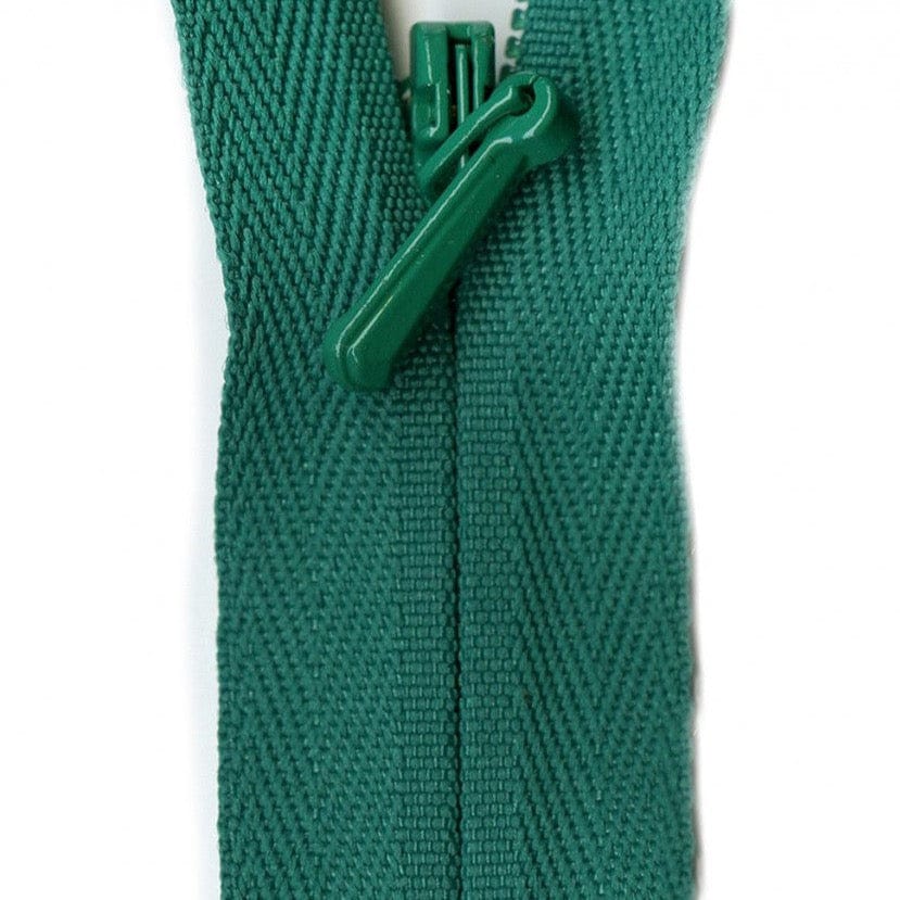 YKK Unique Invisible Zipper in Jade